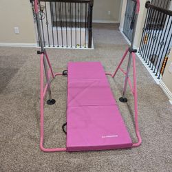 Adjustable Gymnastics bar With Balance from Mat