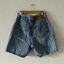 Vintage Bermuda Levi’s shorts.  A