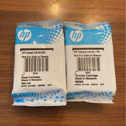 Hp Instant Ink 65/304 Ink Black & Tricolor