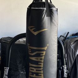 EVERLAST Nevatear Fitness Workout 60 Pound Heavy Boxing Punching Bag