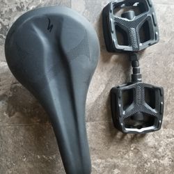 New Specialized Bike Seat Pedals 