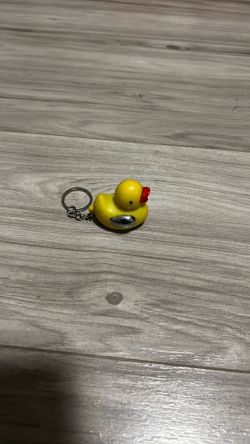 Duck key chain prank