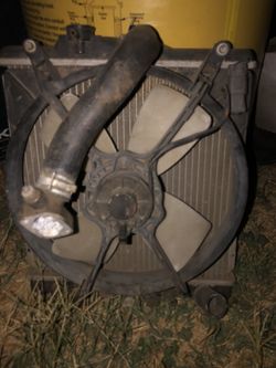 Civic Radiator An Fan