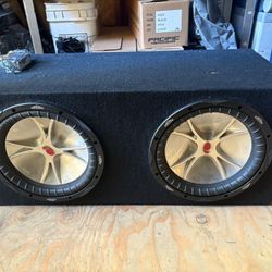12” Kickers With Amp