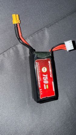 Lipo battery for helicopter etc