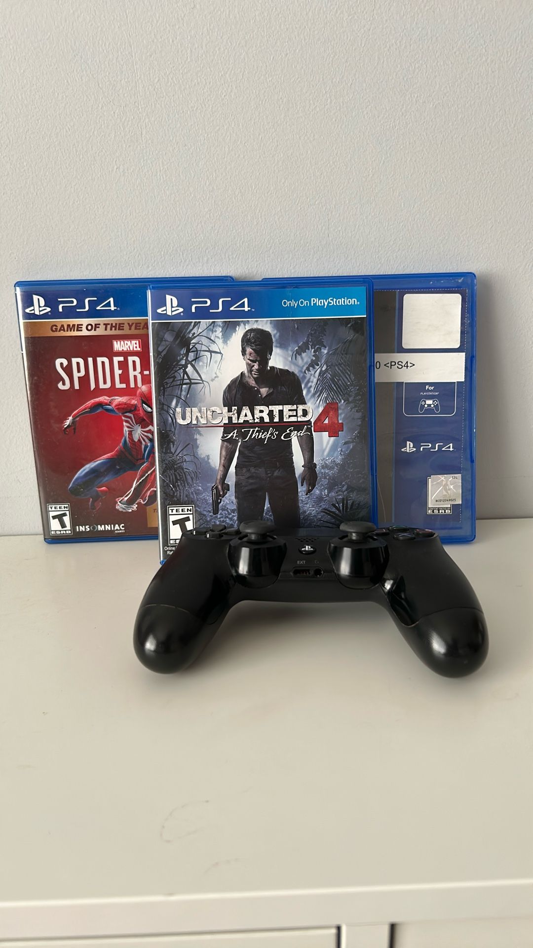 PlayStation 4 Games And Controller