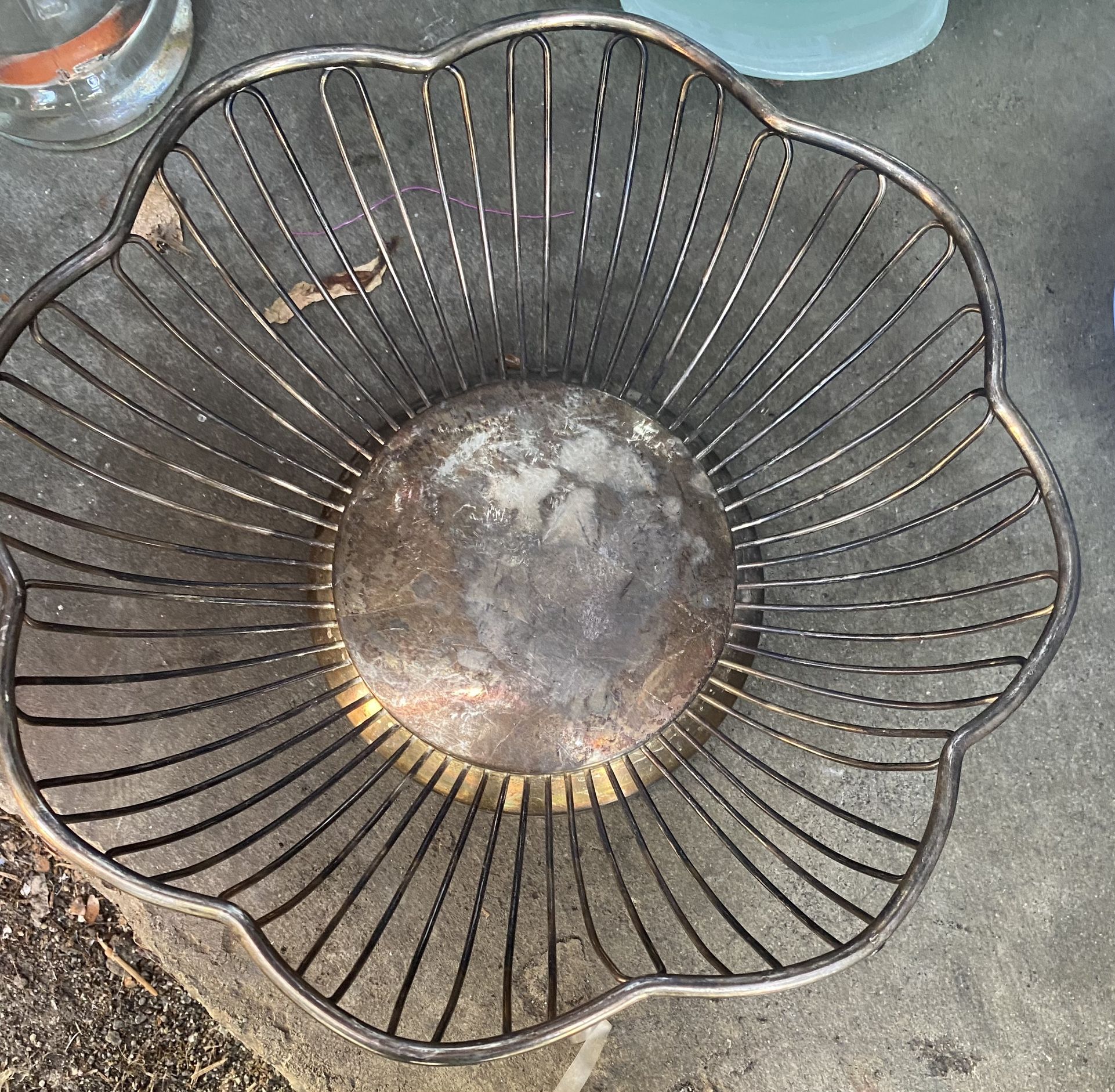 Vintage Silver plated Bread Basket