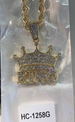 Chain and Charm set KING Charm