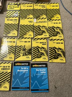 Cliffs Notes And Spark Notes Lot