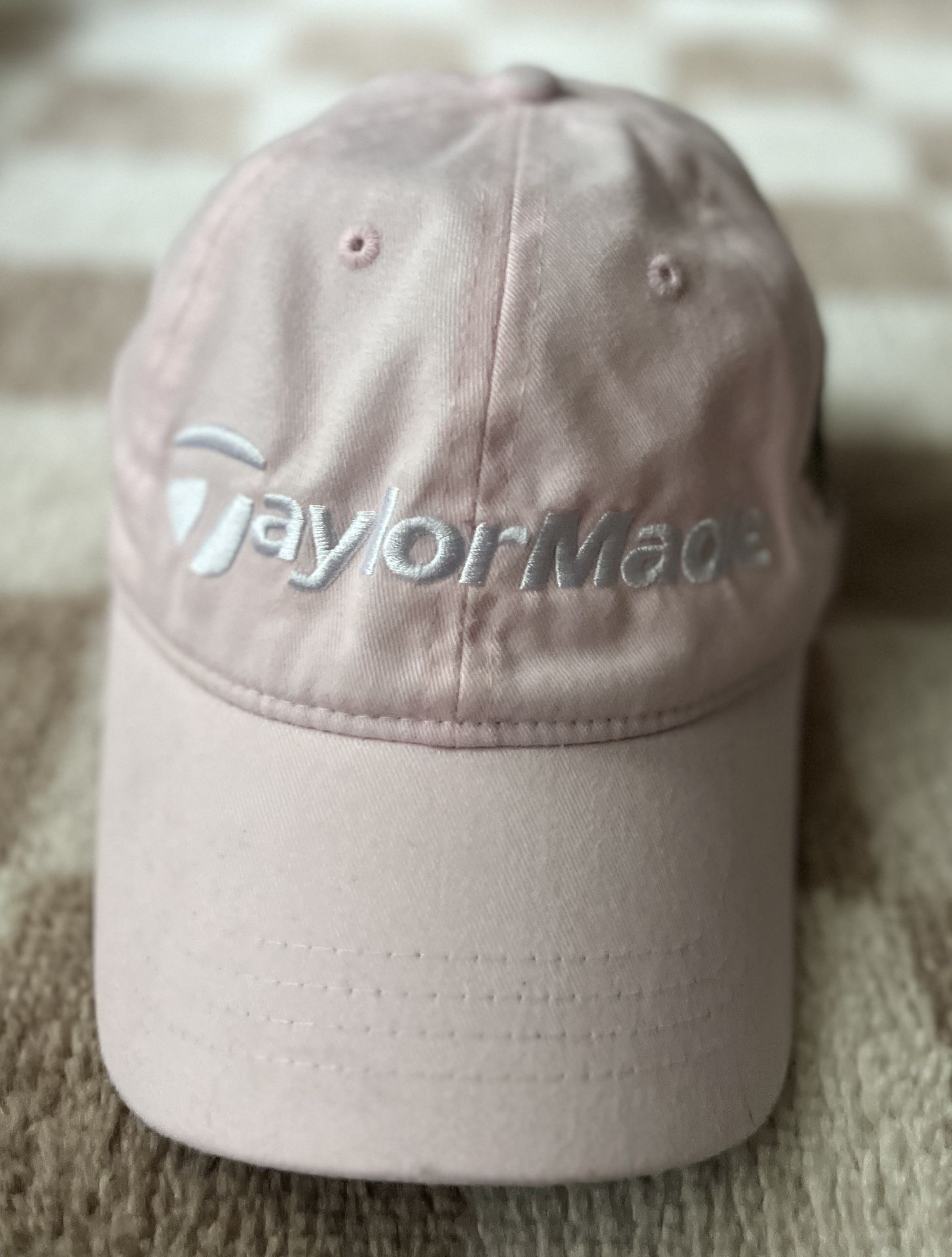 Taylormade Trump National Golf Cap Pink Strapback Hat Adjustable  
