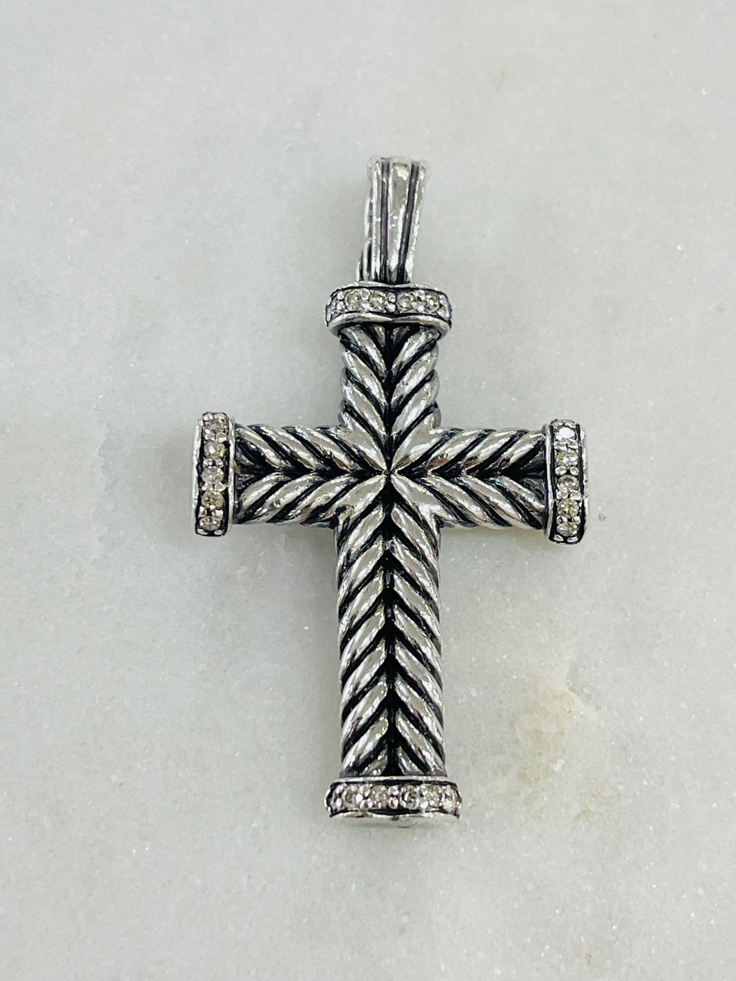 David Yurman Chevron Cross
