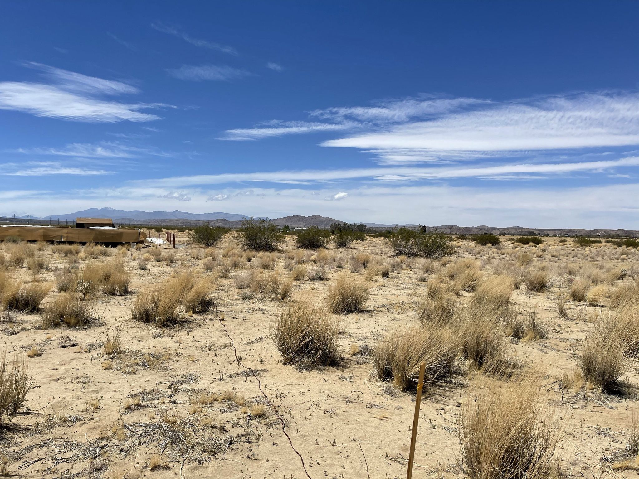 2.5 acres flat level desert land for sale In desert heights Area of 29