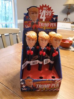 Trump Talking/Boxing Ink Pen