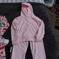 Nike 4t Sweatsuit Pink 