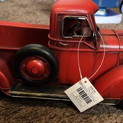 Red Country Truck Home Decor 