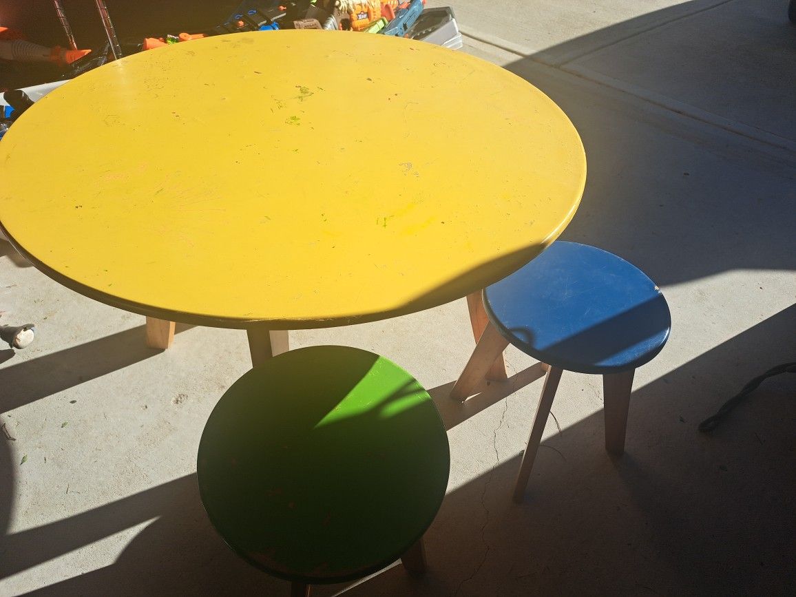 Kids Table And Chairs 