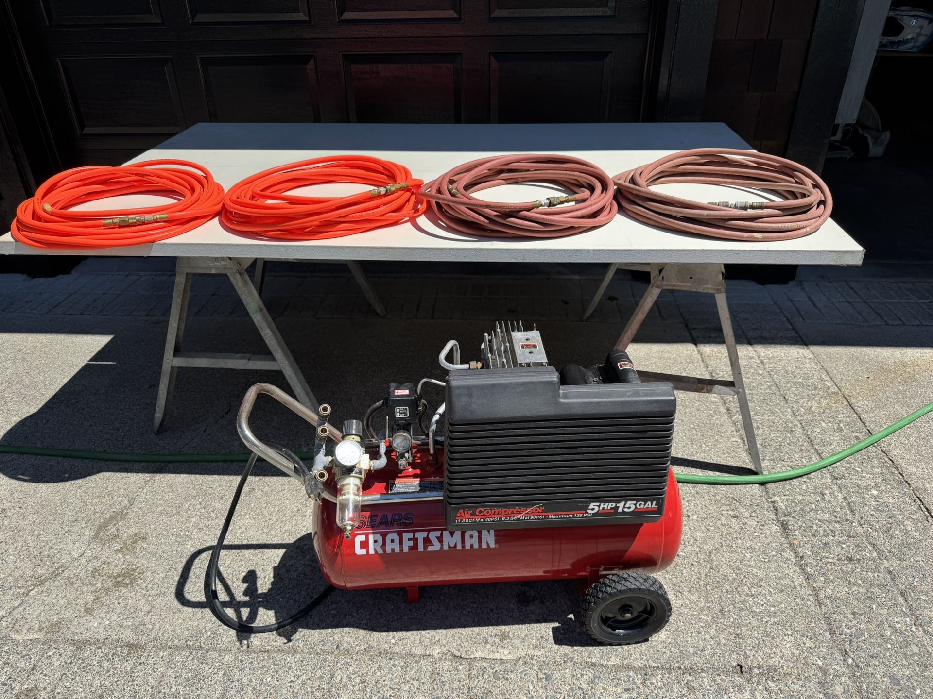 Craftsman Air Compressor 5HP 15GAL