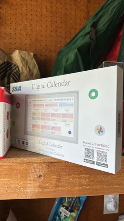 SSA Digital Calendar Photo Frame ZN-DP1002C