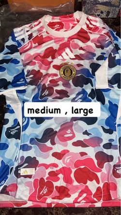 Bape tee soccer jersey