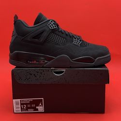 Air Jordan 4 Retro Black Cat (2025) Sz 12, 13, 14