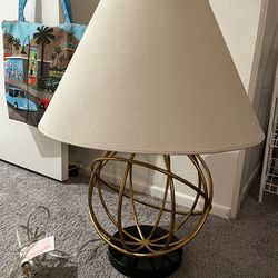 Gold lamp