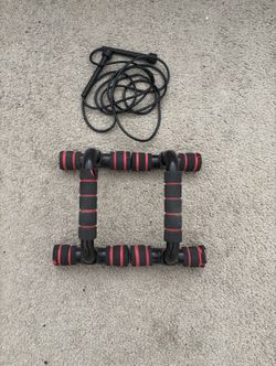 Jump Rope & Paralletes