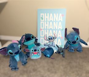 Stitch Plush Bundle & Wall Art