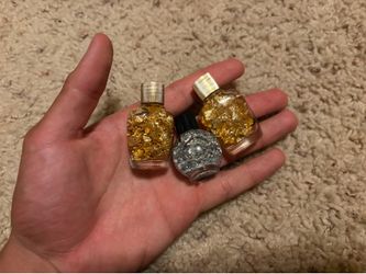 Gold and Silver Bottles