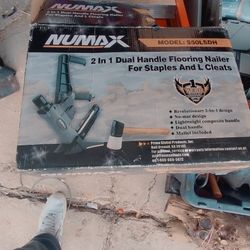 Numax 2and 1 Dual Hand  Flooring Stapler