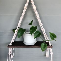 Macrame Triangle Wall Hanging