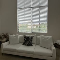 Comfortable White Couch 