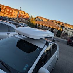 White Roof Cargo Box