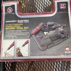 Rotary Tool Kit 9.6 Volt Cordless
