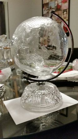 Waterford Crystal World Globe