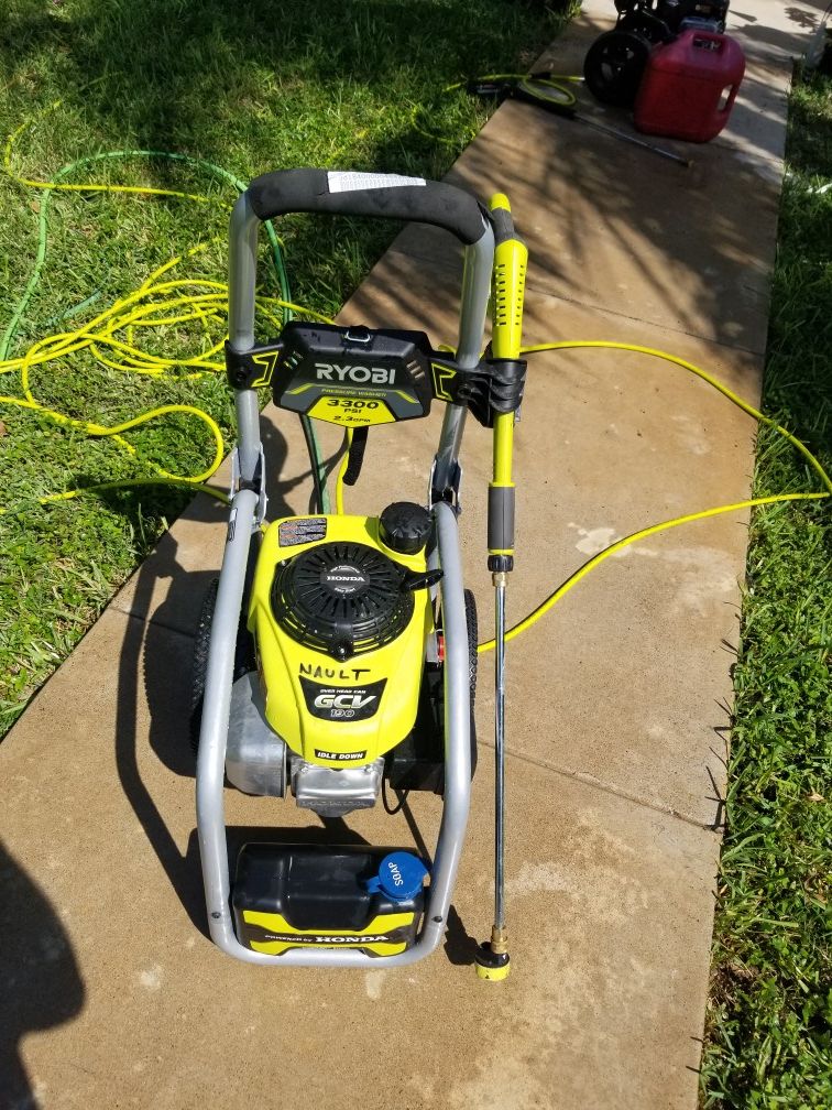 Ryobi 3300 presure washer