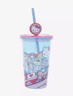 Hello Kitty And Friends Balloon Town Acrylic Travel Cup