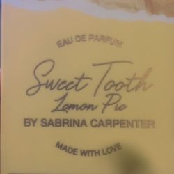 Sabrina Carpenter Sweet Tooth Lemon Pie EDP