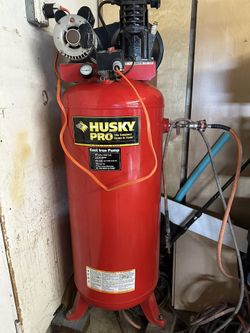 Husky Pro Cast-Iron Pump 60 Gallon