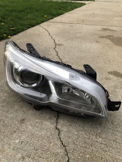 Subaru WRX halogen headlamp right side