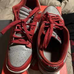 UNLV Red Low Nike Dunks Size 11