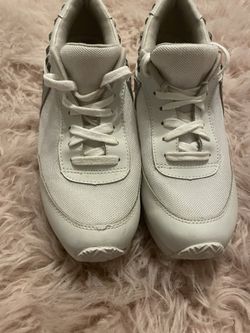 Volatile White Vintage Platform Sneakers - Size 9