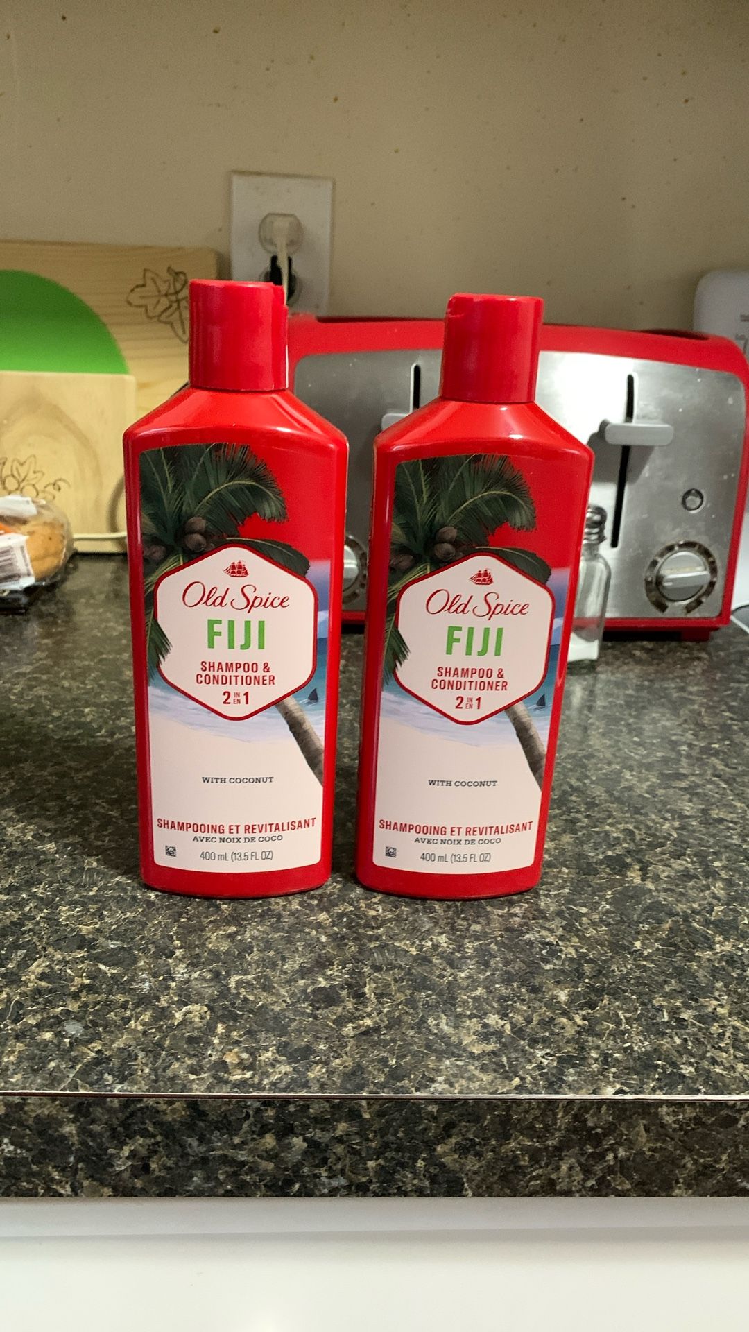 Old Spice “Fiji” 2 In 1 Shampoo & Conditioner -2 Items!($13.94+Value)