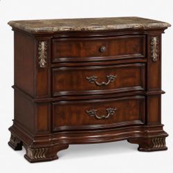 ✨ LUXURY SOLID MAHOGANY NIGHTSTANDS (SET OF 2) – ELEGANT & HEAVY DUTY! ✨