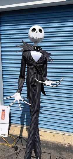 Jack Skellington Life-Size Animated Halloween Animatronic