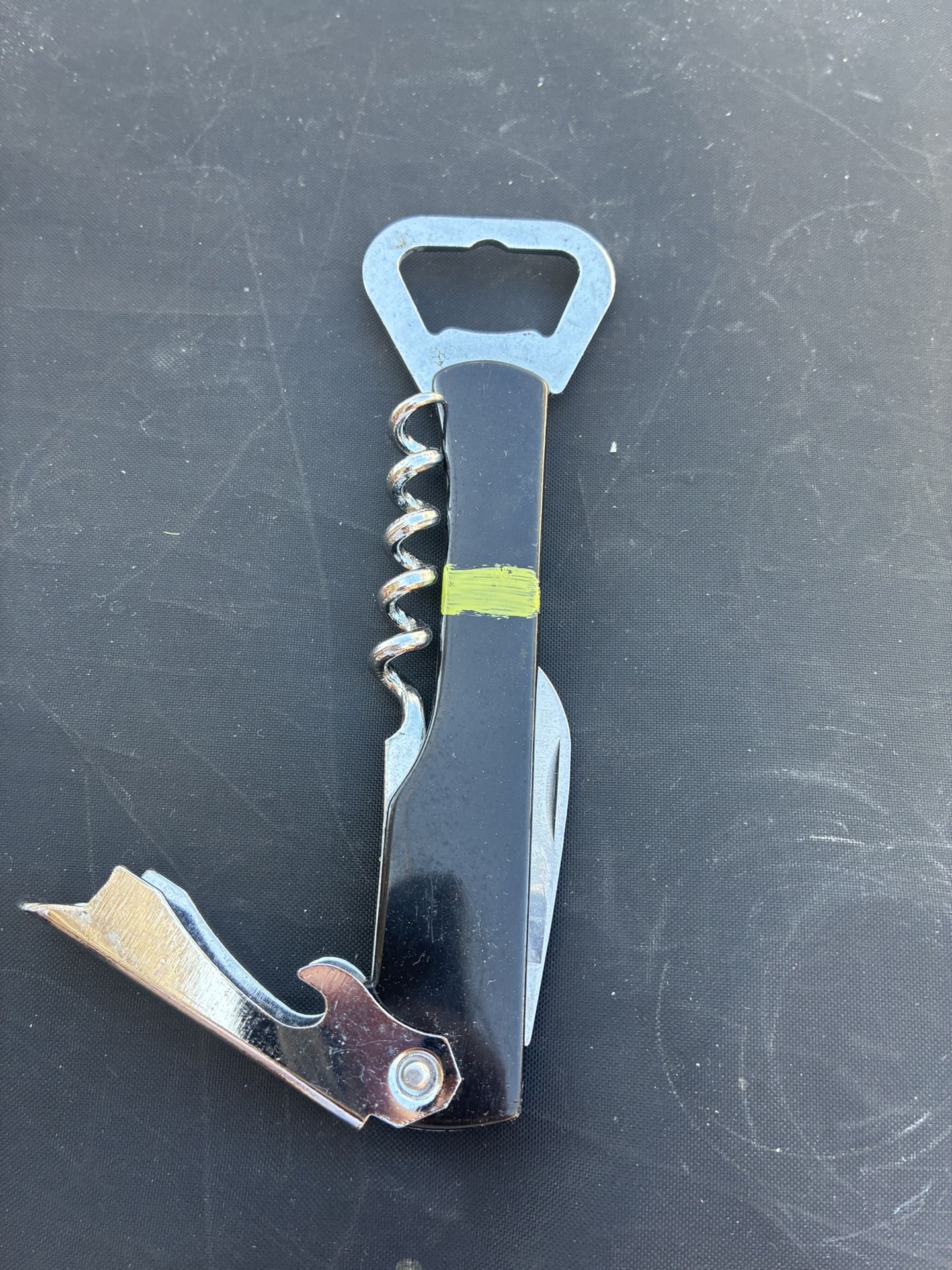 Multi-Tool with Corkscrew, Bottle Opener, and Knife