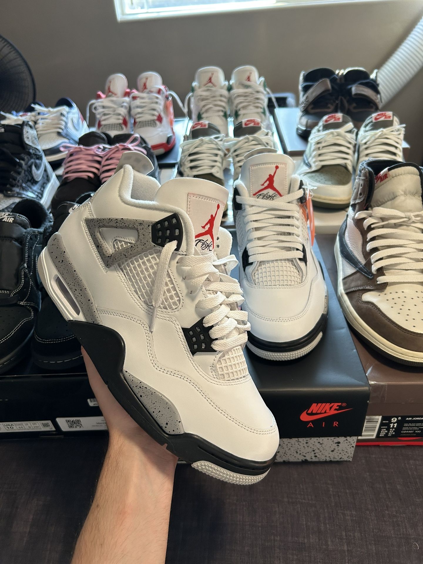 Jordan 4 ‘White Cement’ 2025