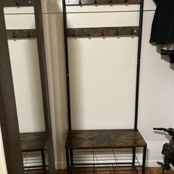 Shoe/Coat Rack