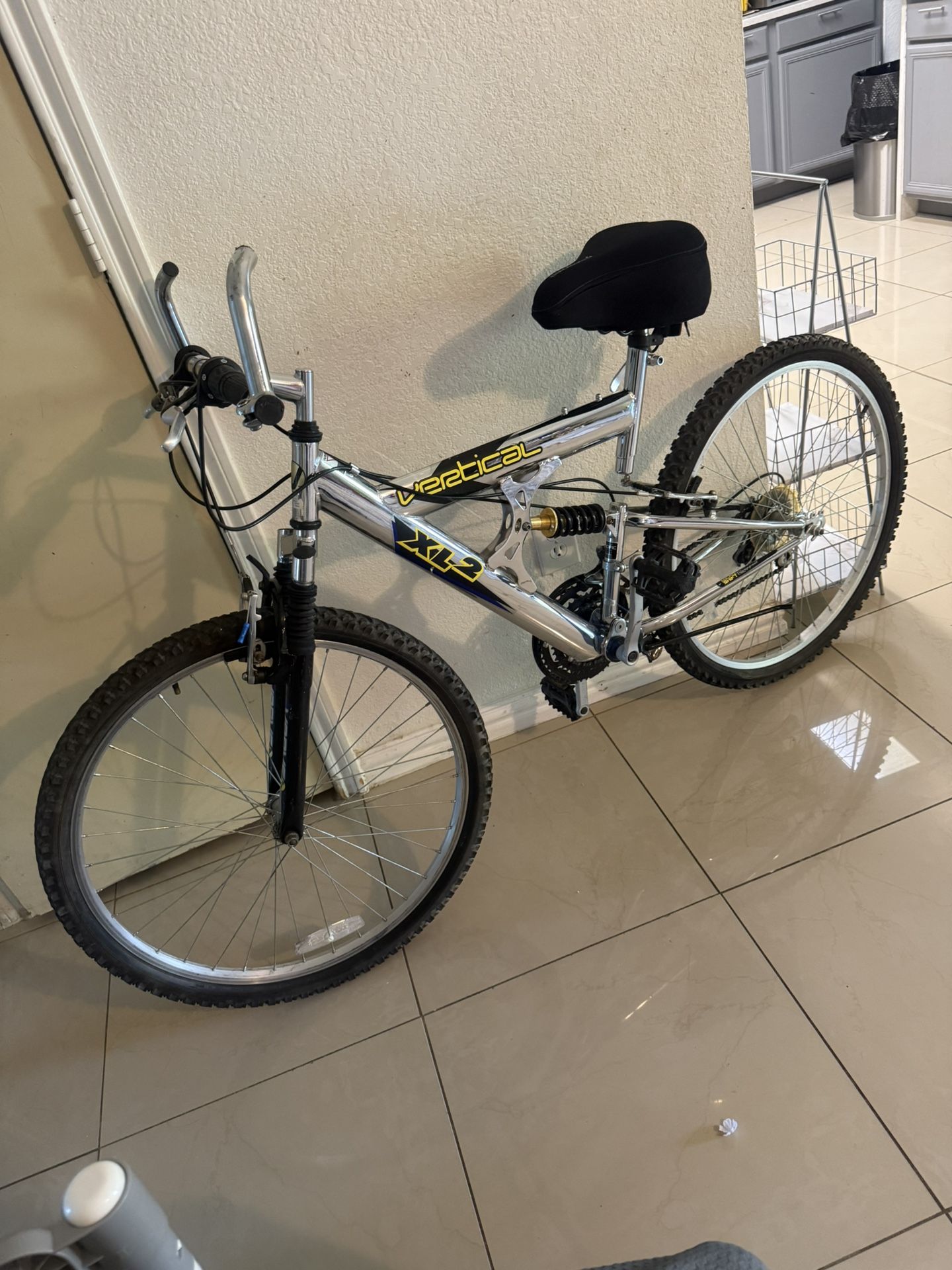 Beautiful Silver Bike