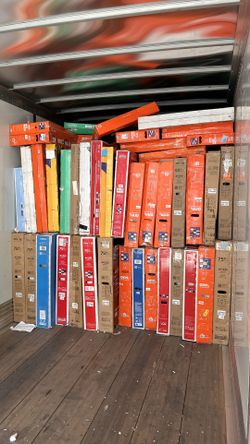 Truckload Of TVs For Parts 