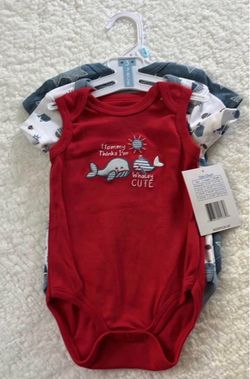 a new set of clothes for a new baby